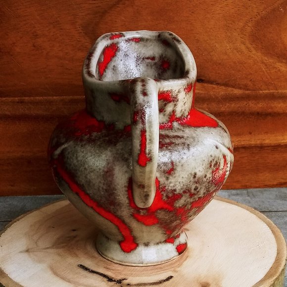 Salt Glazed Pitcher Unknown Artist Gorgeous! - Picture 4 of 9